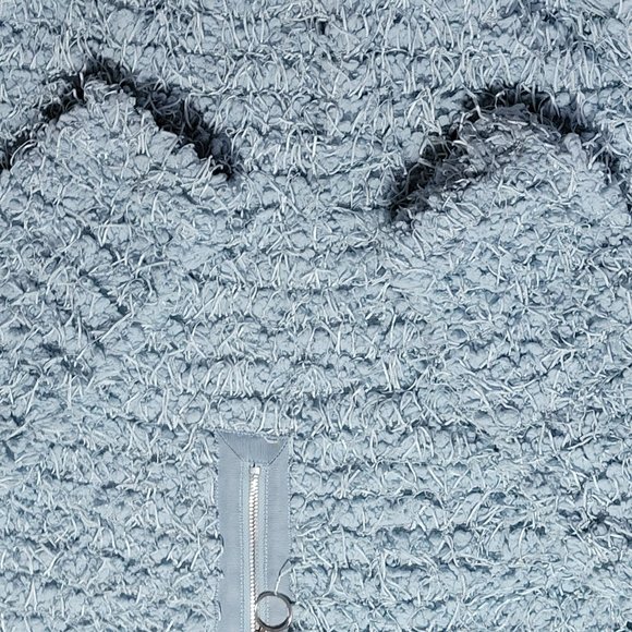 Skye's The Limit Women's Blue Eyelash Knit Sweater Turtleneck Pullover Large - Picture 16 of 16